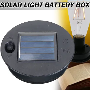 1 шт. Сменный Батарейный блок на солнечной батарее Из Поликристаллического кремния, коробка для хранения панелей на солнечной батарее, Наружные светодиодные лампы, ячейки, коробки