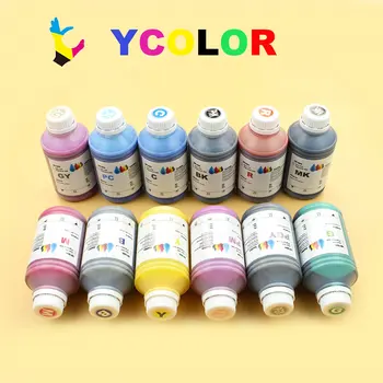 12 цветов/лот, 500 мл/бутылка, цветные яркие чернила для принтера Canon IPF 8100 8110 9100 9110