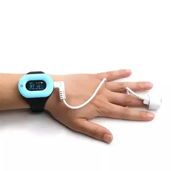 Bluetooth Наручные часы с пульсоксиметром, Перезаряжаемые Мониторы Здоровья Для Дома, Цифровые наручные Часы для младенцев/педиатров/новорожденных