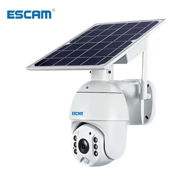 ESCAM QF280 1080p Wifi Версия, Оболочка, Солнечная камера безопасности, Наружное наблюдение, Водонепроницаемая камера видеонаблюдения, Умный дом, двусторонний голос