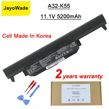 JayoWade Новый Аккумулятор для ноутбука A32-K55 для ASUS X45 X45A X45C X45V X45U X55 X55A X55C X55U X55V X75 X75A X75V X75VD U57 U57A U57VD