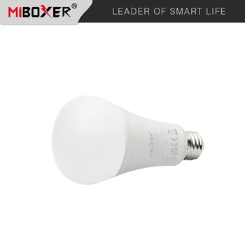 Miboxer (Zigbee 3,0 + 2,4 Г) 12 Вт RGBCCT светодиодная лампа E27 FUT105ZR 110 В ~ 220 В С Регулируемой яркостью Смарт-Лампа Zigbee 3,0 2,4 Г RF Пульт Дистанционного Управления