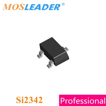 Mosleader Si2342 SOT23 3000 шт. Si2342DS Si2342DS-T1-GE3 N-канальный 6A 3A 8V китайские товары высокого качества