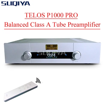 SUQIYA-TELOS T1000 PRO Сбалансированный Ламповый Предусилитель класса А с дистанционным управлением, Ламповый усилитель Hi-Fi
