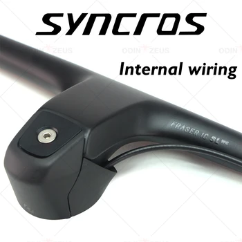 Syncros Full Carbon IC SL WC 740-780 мм MTB Интегрированный Руль кабины -20 ° BMX Гоночный Велосипед UD Матовые Велосипедные ручки