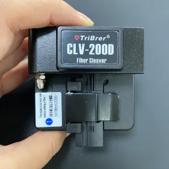 Tribrer CLV-200D Нож Для резки волокна с 24 Гранями, Устройство Для Сварки оптического Волокна, Высокоточный Автоматический Кабельный Резак CLV200D