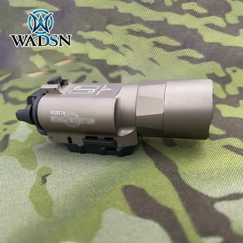 WADSN Tactical X300 Ultra Pistol Scout Gun Light Surefir X300U Оружие Легкая Винтовка Страйкбол X300 Фонарик Glock G17 20 мм Рельс