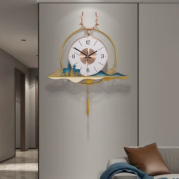 Большие Размеры Настенные Часы Для Спальни, Новый Дизайн Декора, Необычные Современные Настенные Часы Для Гостиной, 3d Роскошные Reloj De Pared, Украшение Для Дома