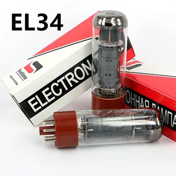 Вакуумная трубка SVETLANA EL34 Заменяет 6CA7 6P3P 6L6 EL34B, заводские испытания и соответствие