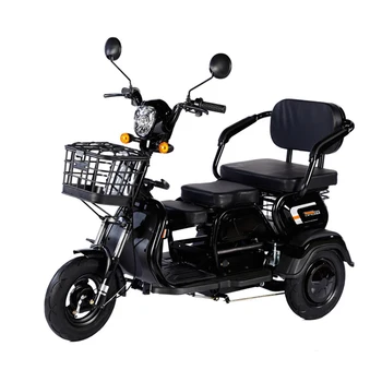 Велотренажер на батарейках для отдыха, электрический Трехколесный велосипед, с высокой эластичностью и двойной амортизацией, Интеллектуальный контроль скорости