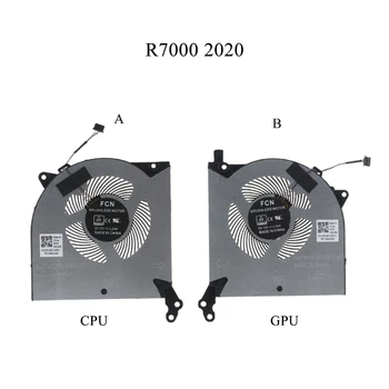 Высокоскоростной вентилятор охлаждения процессора GPU, радиатор охлаждения для ноутбука R7000 2020 12 В, Вентилятор охлаждения видеокарты для ноутбука
