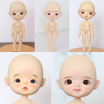 Голова куклы для макияжа STODOLL Cute 1/12 1/8bjd, голова куклы и тело Ob11, совместная голова куклы