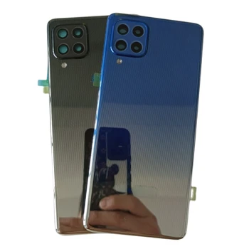 Для Samsung Galaxy M52 M62 F62 M526 M625F E625F Крышка Батарейного Отсека Корпус задней двери Задняя Крышка С Запасными Частями Для объектива камеры