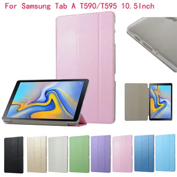 Для Samsung Galaxy Tab A T590/T595 10,5 2018 Чехол для защиты от автоматического режима сна/пробуждения Компьютерные аксессуары