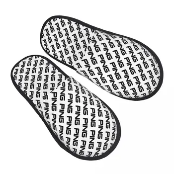Домашние тапочки с логотипом Гольфа, женские удобные Тапочки из пены с эффектом памяти, Гостиничные тапочки