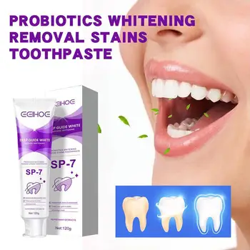 Зубная паста для отбеливания зубов, Гигиена полости рта, Удаление цвета, Свежее Отбеливание зубов, Исправление Пятен, Средства по уходу За Дыханием P D0B4