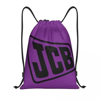 Изготовленная на заказ сумка на шнурке JCB для мужчин и женщин, легкий спортивный рюкзак для хранения в тренажерном зале