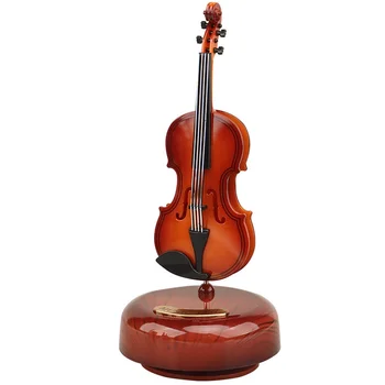 Классический музыкальный инструмент, музыкальная шкатулка, предметы интерьера, музыкальная шкатулка для скрипки