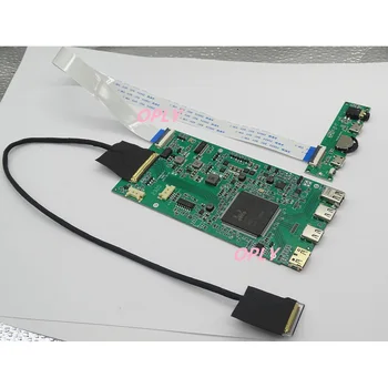 Комплект платы контроллера EDP Type-C mini HDMI-совместимый mini DP 4K для B140ZAN01 3840X2160 Type C светодиодный драйвер ЖК-панели