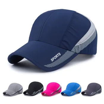 Летняя Спортивная бейсбольная сетчатая шляпа для активного отдыха, Быстросохнущая кепка, Солнцезащитная кепка-скраб, Шляпы для женщин, мужские спортивные инструменты