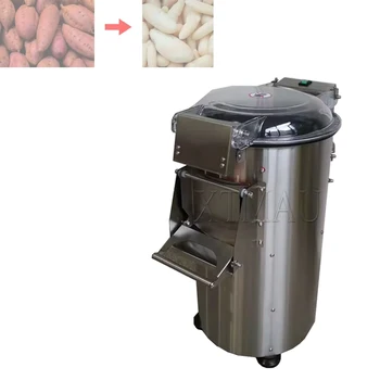 Машина для чистки корнеплодов, имбиря, картофеля, машина для мытья кожуры