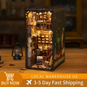 Набор книжных уголков Cutefun Волшебный аптекарь, миниатюрный домик 