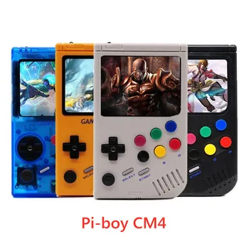 Новая Портативная игровая консоль LCL Pi Boy 4 Для PSP/N64/TF Картридж/MD Raspberry Pi CM4 Classic Видеоплееры С Поддержкой HD Выхода