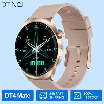 Продвижение DT № 1 DT4 Mate Смарт-часы Мужские Компас NFC Bluetooth Вызов 1,5 дюймов Водонепроницаемые Спортивные режимы Умные часы с сердечным ритмом