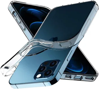 Роскошный ультратонкий прозрачный силиконовый чехол из мягкого ТПУ Kianghue для iPhone 12 Pro, прочный чехол для телефона с защитой от отпечатков пальцев