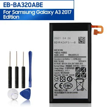 Сменный аккумулятор для телефона EB-BA320ABE для Samsung GALAXY A3 2017 A320 2017 Edition SM-A320F SM-A320Y SM-A320FL 2350 мАч